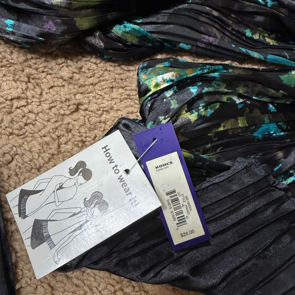 Kohl's Apt. 9 Multicolor Women's Scarf - Picture 3 of 4